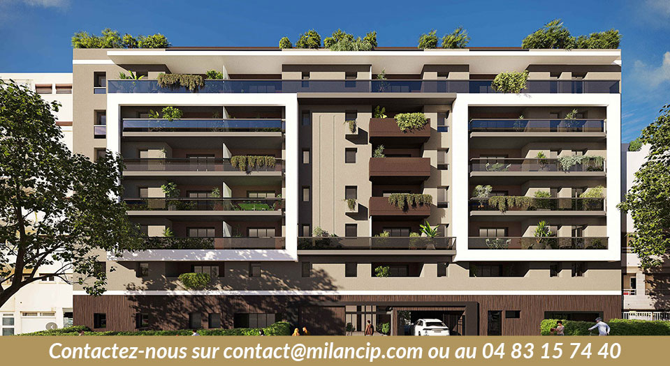 Programme neuf ANTIBES Juan Les Pins - Pespective résidence 2