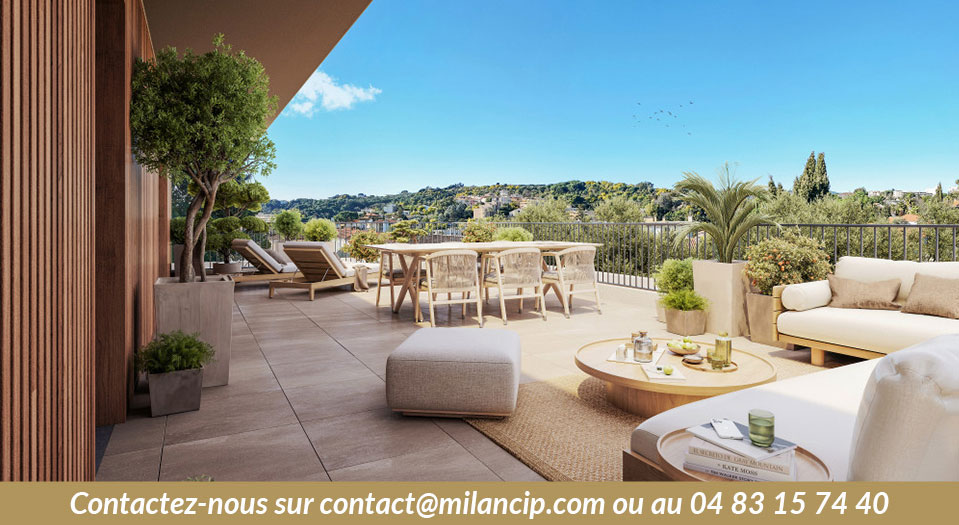 Programme neuf CANNES Proche centre-Terrasse