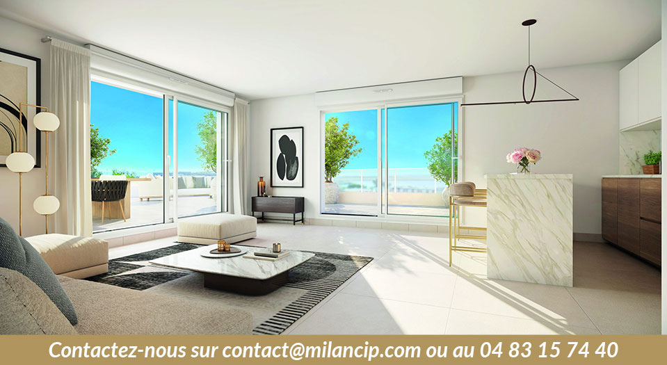 Résidence neuve SAINT LAURENT DU VAR Proche plage-intérieur