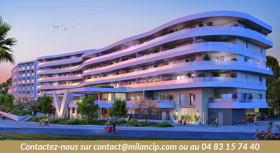 Résidence neuve SAINT LAURENT DU VAR Proche plage-de nuit