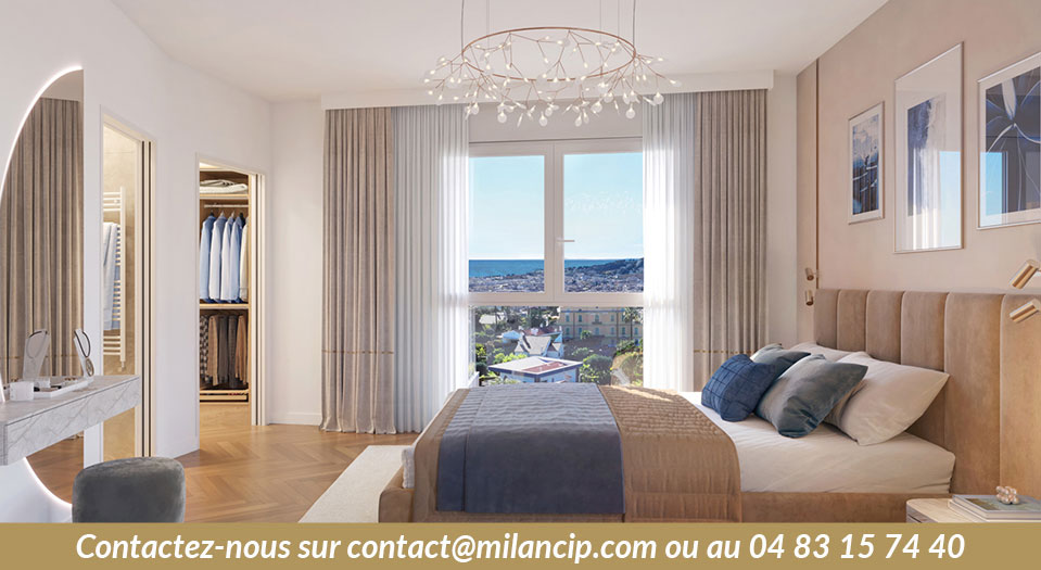 Programme neuf NICE CENTRE Cimiez- chambre