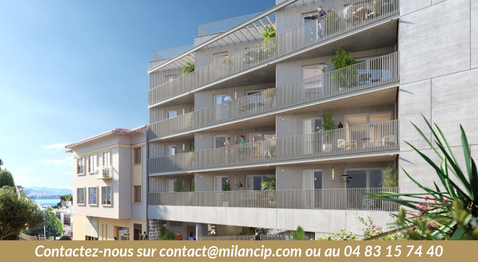 Programme neuf Cap d'Ail — façade sur rue