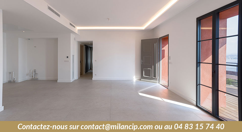 Résidence neuve THEOULE Pointe de l'Aiguille - INTERIEUR