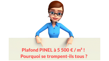Plafond PINEL de 5 500 € : Pourquoi se trompent-ils tous ?