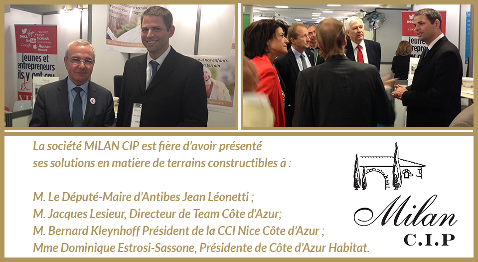 MILAN CIP, honoré par ses illustres visiteurs au salon Riviera Network.